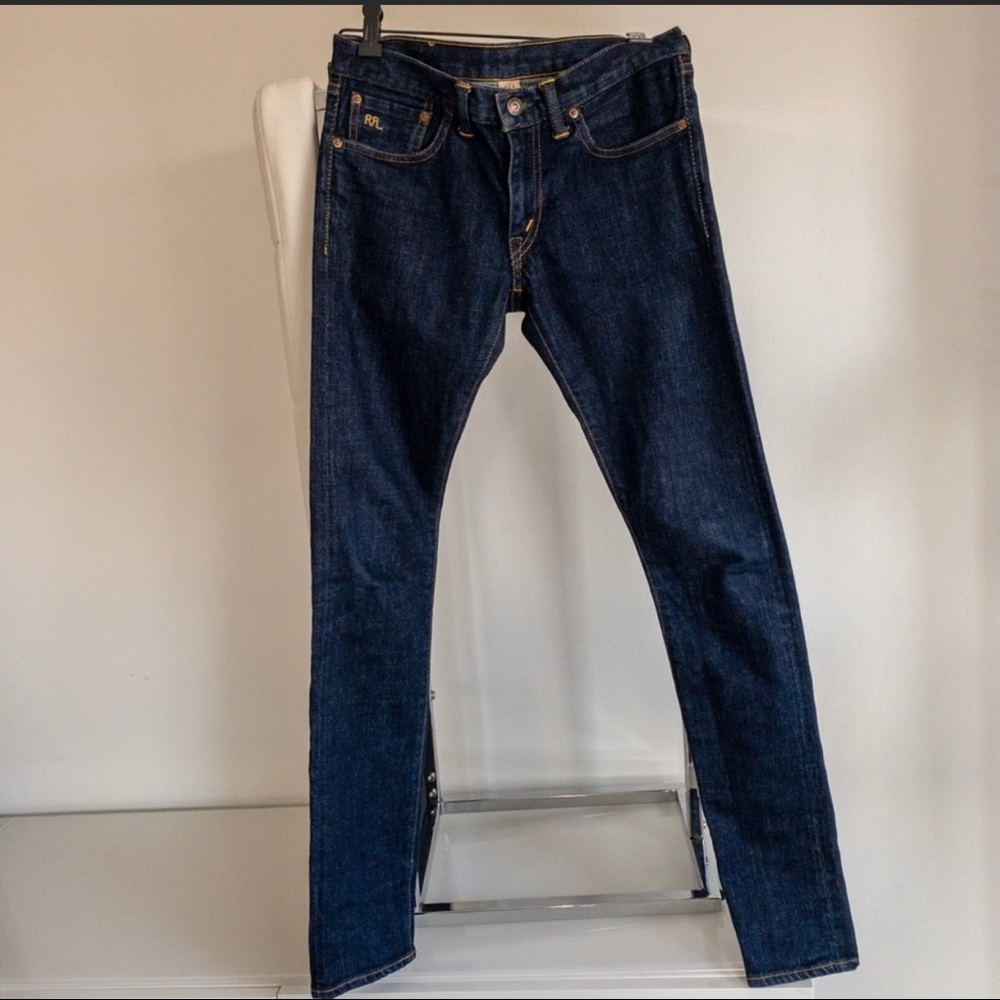 RRL Japan SELVEDGE DENIM size 26 skinny fit